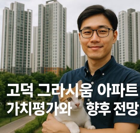 고덕 그라시움 아파트 가치평가와 향후전망