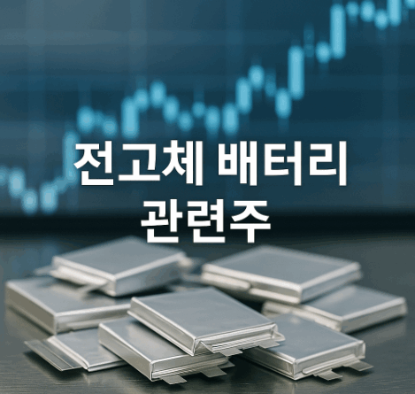 전고체 배터리 관련주 썸네일 이미지