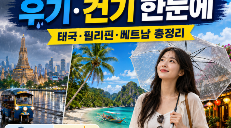 동남아 우기 건기